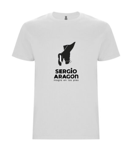 Camiseta blanca de algodón para chico "Sergio Aragón"
